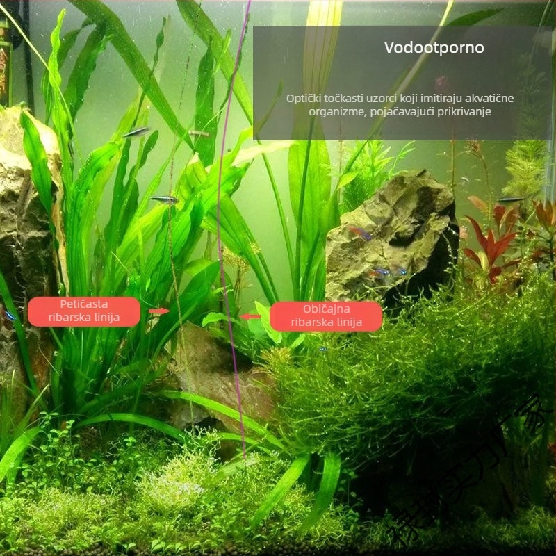 Set glavne ribarske linije, spreman za upotrebu, komplet paket