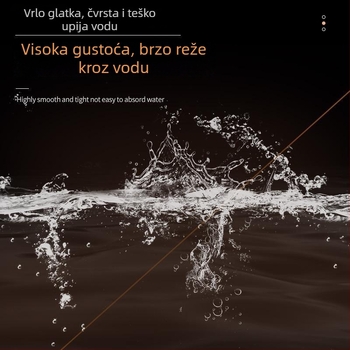 Glavna ribolovna linija, PE materijal, jaka čvrstoća, kutija od 100 komada