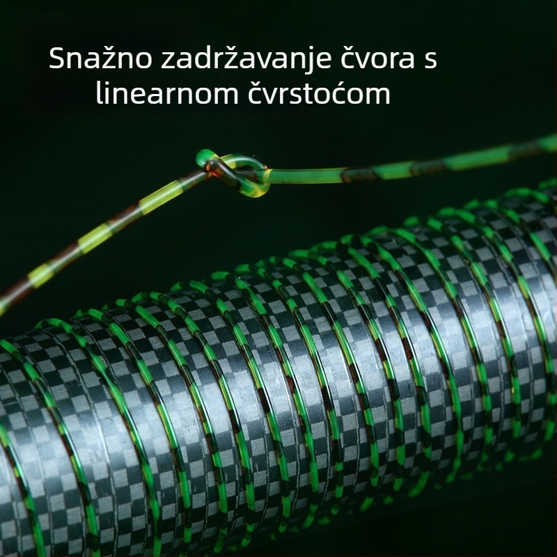 Nylon glavna linija za ribolov - mekana, otporna na habanje, duljina 500 m