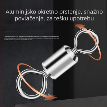 Fly Lead Line Set, ručno vezan za šarana i karasa, 12 m najlonska konac, glavna linija