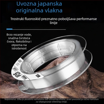 Ribolovna linija - Podlinija, PE materijal, Kategorija: Ribolovna linija