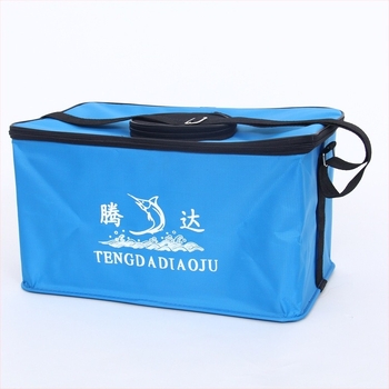 Yanjun Fishing Gear Platneno četverokutno sklopivo kofa za ribolov, montirana na automobil