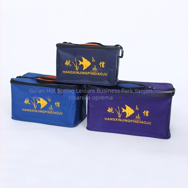 Yanjun Fishing Gear Platneno četverokutno sklopivo kofa za ribolov, montirana na automobil