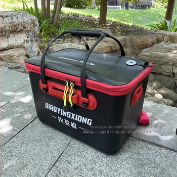 Integrirani EVA ribolovni spremnik, vodonepropusni spremnik za žive ribe i kutija za mamce