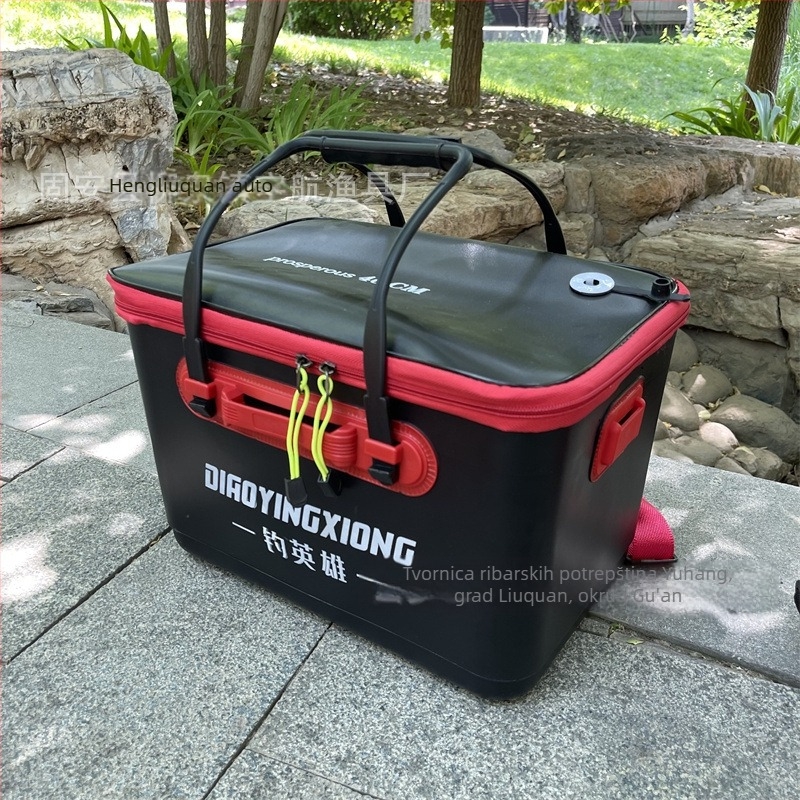 Integrirani EVA ribolovni spremnik, vodonepropusni spremnik za žive ribe i kutija za mamce