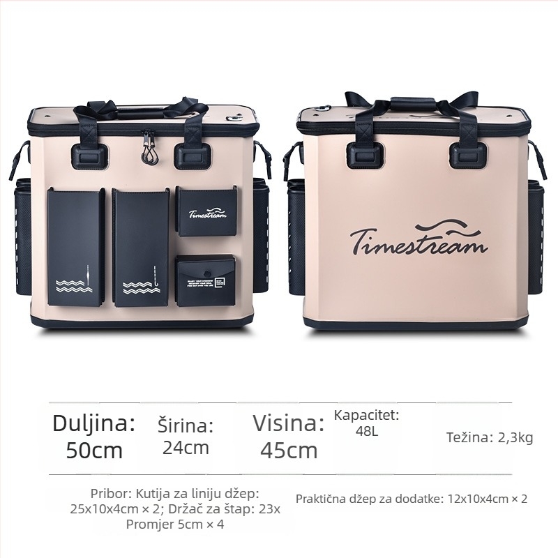 Višenamjenski debeći koš za ribolov, velika kapacitet, prijenosni koš za žive ribe i opremu (Materijal: Drugo; Bruto težina: Drugo; Kod proizvoda: Hytsrutrwexusq)