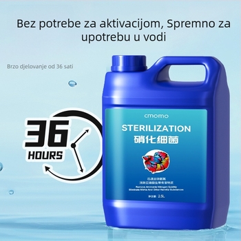 Rješenje nitrificirajućih bakterija za ukrasne ribice u akvariju — pročišćivač vode, stabilizator, bakterijska kultura