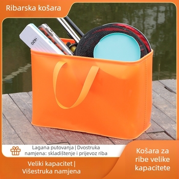 Torba za zaštitu živih riba, vodootporan EVA materijal, veliki kapacitet, težina 0,7 kg