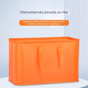 Torba za zaštitu živih riba, vodootporan EVA materijal, veliki kapacitet, težina 0,7 kg