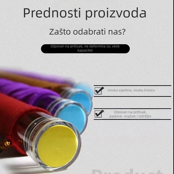 Kutija za plovke za ribolov, prozirna, otporna na tlak (Materijal: organsko staklo; Licencirana privatna etiketa dostupna).