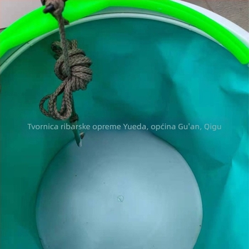 Sklopiva kantica za ribolov od platna EVA, s ručkom i užetom