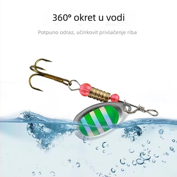 Okretna mamac s metalnim šljokicama, kompozitni set šljokica, 3,5 g, Jiacheng Fishing Gear