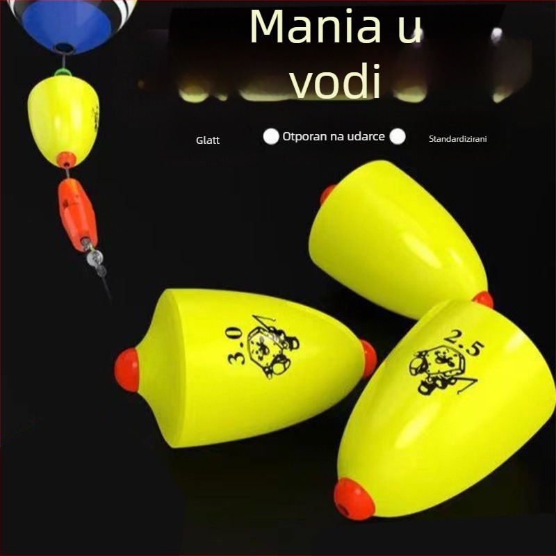 Jun Qi set plovaka za morski ribolov s ABS konstrukcijom i olovnim težištima