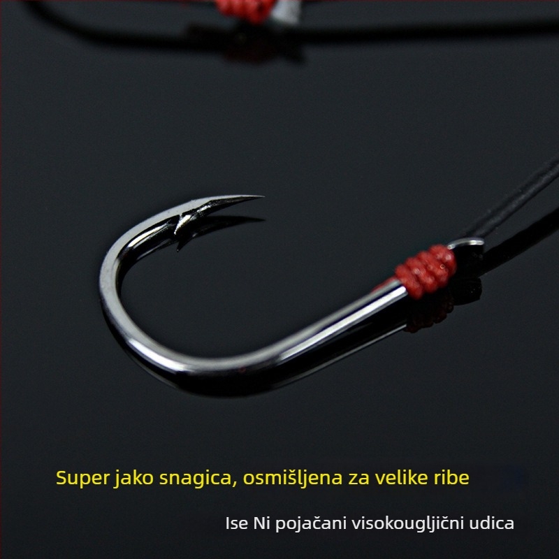 Flap udice set – protiv zaplitanja, protiv hvatanja, udice s 8 kandži, br. 14, 300 kom