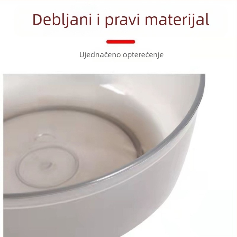 Plastični trodijelni set posuda za mamce, sklopiva posuda za mamac i posuda za ribu