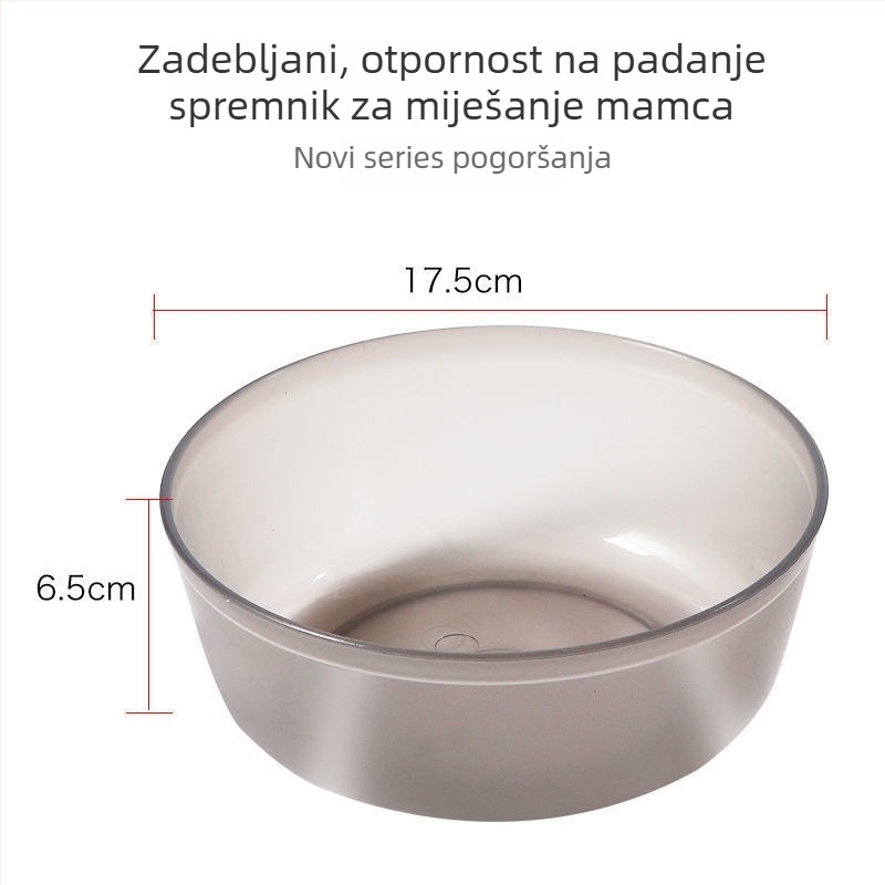 Plastični trodijelni set posuda za mamce, sklopiva posuda za mamac i posuda za ribu