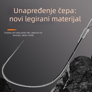 Set ribarskih udica – dvostruka udica, ručno vezena, sprječavanje zaplitanja, komplet (Hemei ribolovni pribor)