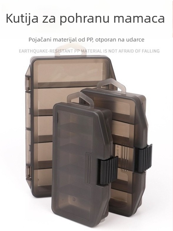 Kutija s pet odjeljaka za ribolovnu opremu i mamcima, PVC, Record Work