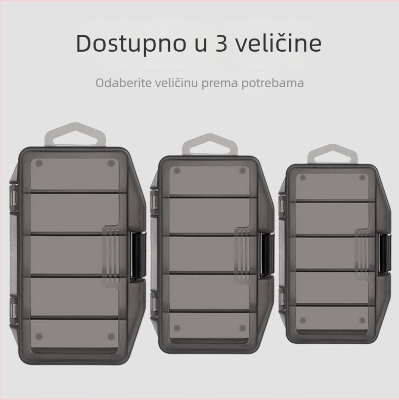 Kutija s pet odjeljaka za ribolovnu opremu i mamcima, PVC, Record Work