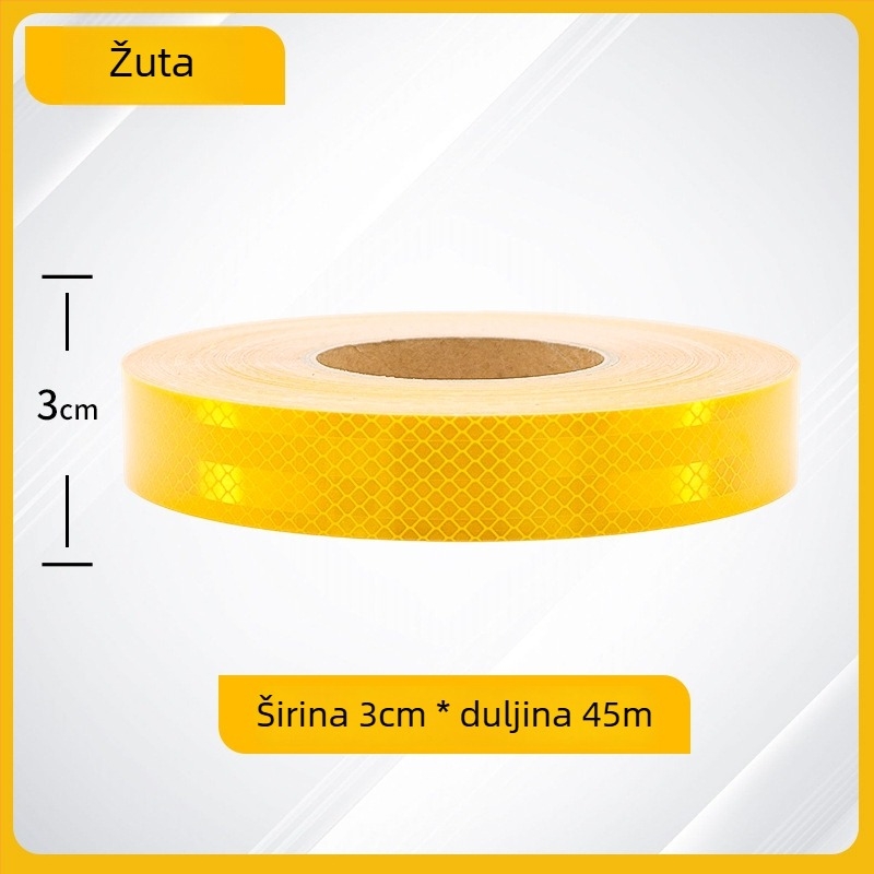 Yin zhen reflektirajuća naljepnica za auto, lepi materijal, uzorak prema slici, ugradnja: ljepilo, obrada i prilagodba: Da