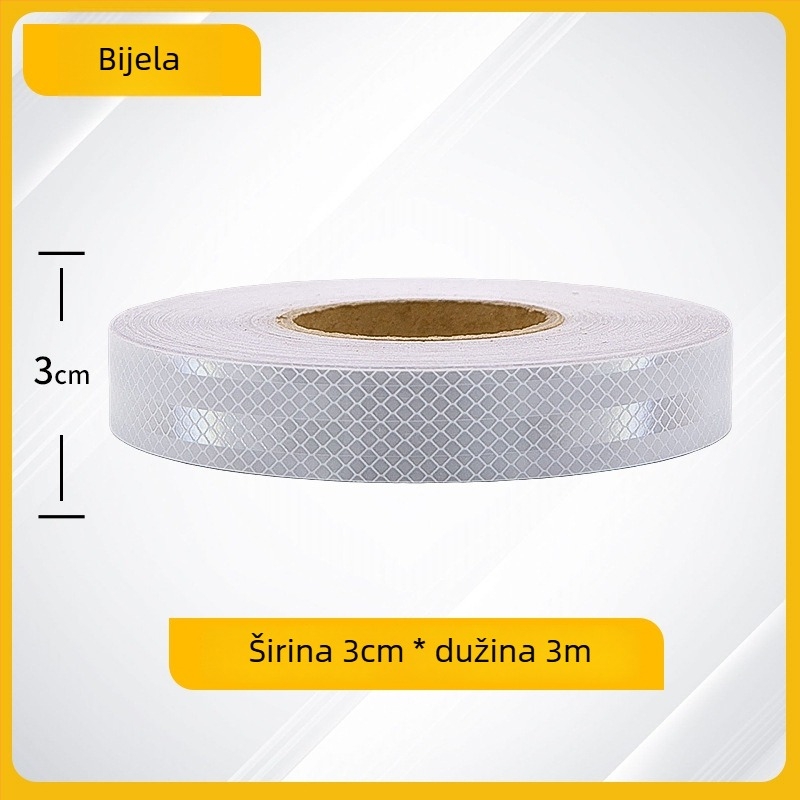 Yin zhen reflektirajuća naljepnica za auto, lepi materijal, uzorak prema slici, ugradnja: ljepilo, obrada i prilagodba: Da