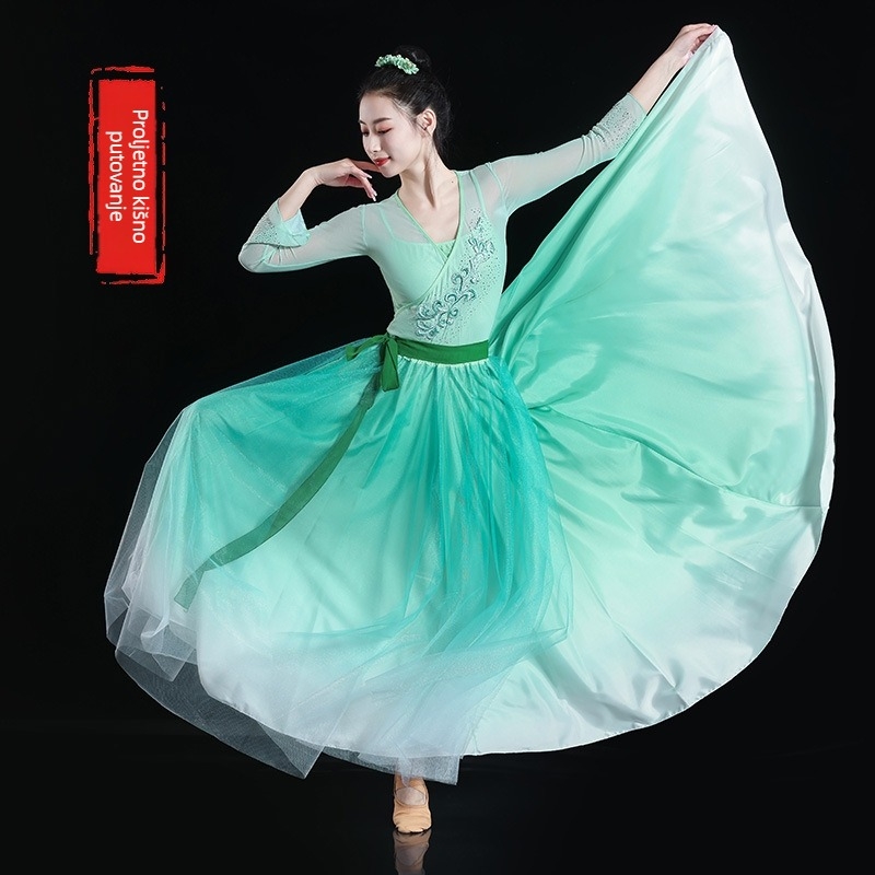 Chi duoduo folklorni kostim za ples, ženski, poliester tkanina, glavna tkanina: poliester vlakna