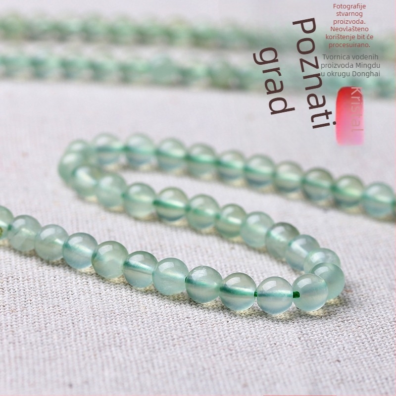 Prehnitne perle, prirodne 8A, za DIY izradu nakita, slobodne perle, poluproizvodi