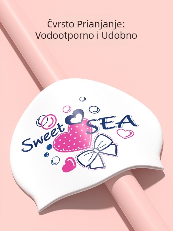 Silikon kapa za plivanje, s printom, za odrasle, za plivanje i vodene sportove, Podrijetlo Guangdong
