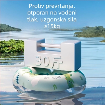 Dječji plivački prsten za vrat, Yuxi, PVC, print, za djecu (Marka: Yuxi; Materijal: PVC; Uzorak: Print; Za djecu)