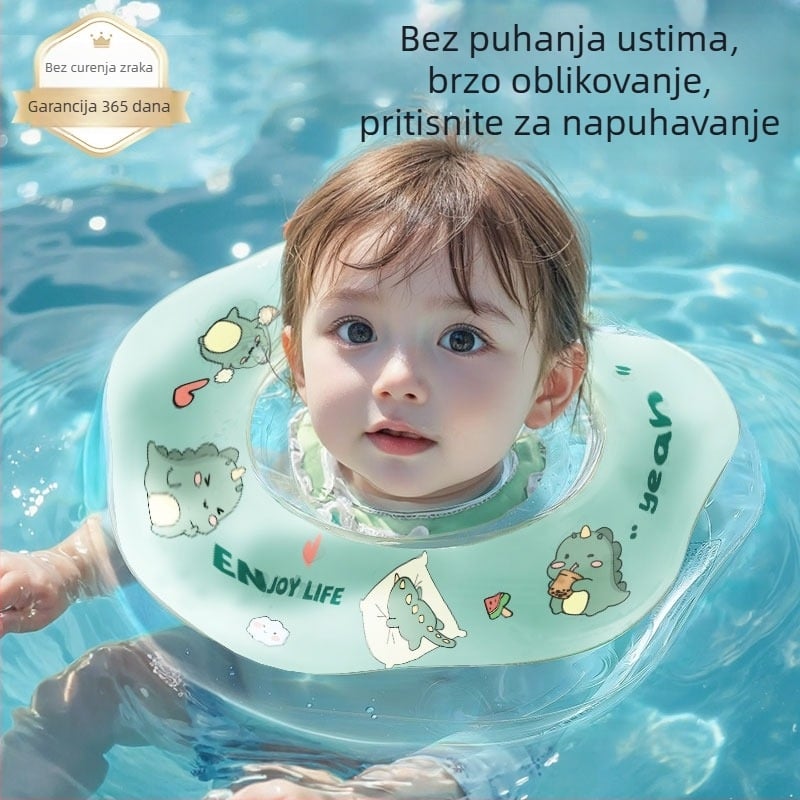 Dječji plivački prsten za vrat, Yuxi, PVC, print, za djecu (Marka: Yuxi; Materijal: PVC; Uzorak: Print; Za djecu)