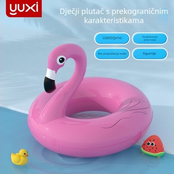 Dječji plivački prsten – debeli, otporan na prevrtanje, otporan na curenje, s otiskom PVC 0,25 mm, ekološki