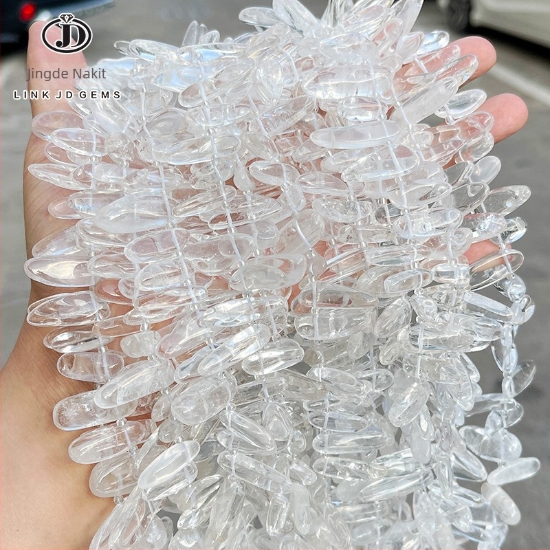 DIY kristalne perle – rasute perle s bočnim otvorom, materijal kristal, obrada rezanje brušenje poliranje, podrijetlo Yiwu, branda Jingde Jewelry