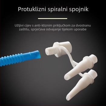 Nožna ručna pumpa za napuhavanje — pogodna za plivačke prstene, balone, napuhive kante, kade i bazene (Lingxiang)