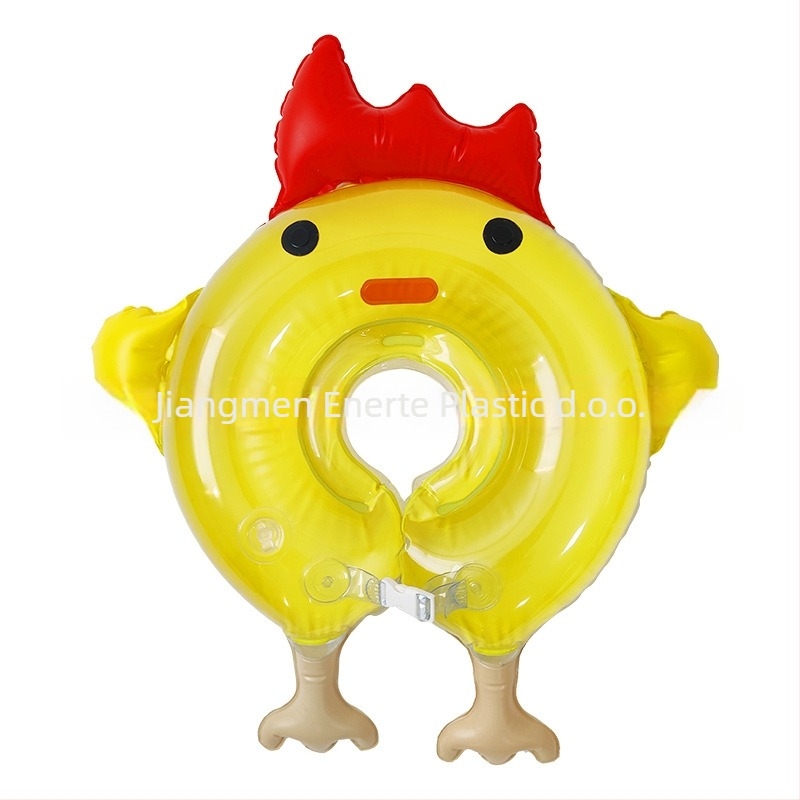 Dječji plivački prsten — Enrt, ekološki PVC, 0,25 mm debljine, crtani uzorak, pogodan za plivanje