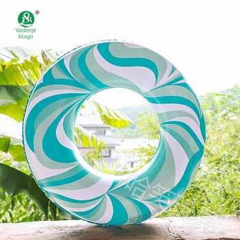 Dječji napuhivi plivački prsten od PVC s otiskom vodnih valova, Treasure in the Water