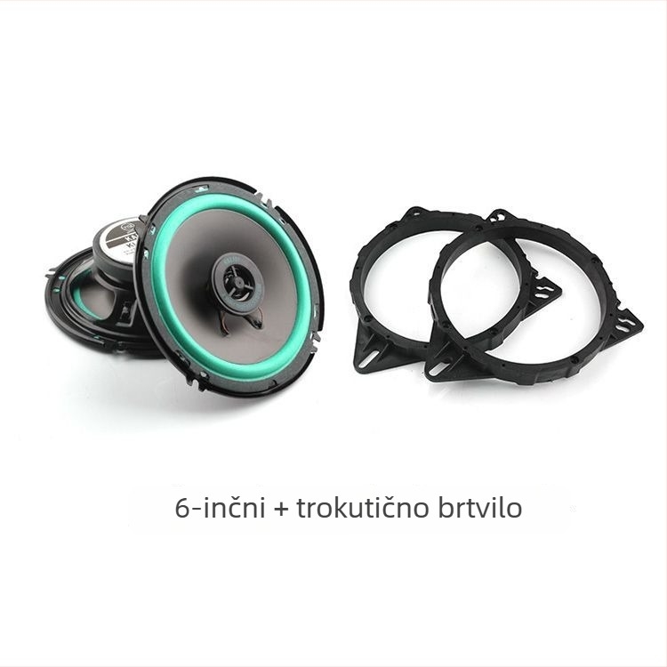 Koaksijalni auto zvučnik – pun raspon, srednje-bas i visokotonac