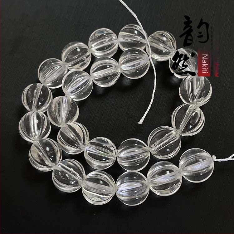 Labave perle: kristal, polirani, rezbareni lotosov cvijet, luksuzan stil, brend Abner