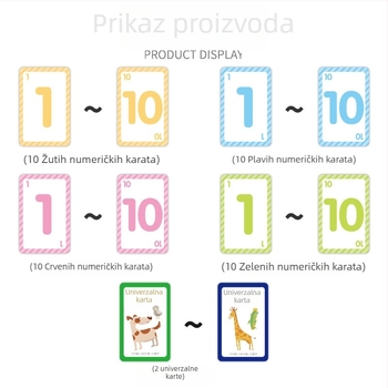 Matematička karta s 24 bodova za učenike osnovne škole — Brzi izračuni, Razvoj misli, Koordinacija ruka-oko
