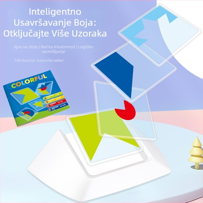 Xingtong Društvena igra-puzle za prostornu logiku | Plastika, uzrast 4–14 godina, 3C potvrda 2023152202048908