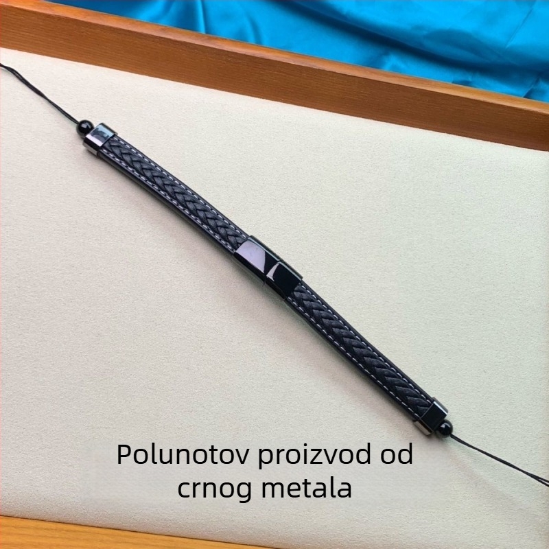 DIY narukvica od agata, unisex, ručno pletena, Unique marka, Zhengzhou, proljeće 2025