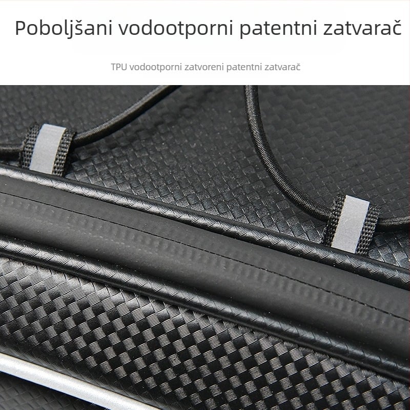 ANMEILU PU stražnja pannier torba za bicikl, 8L, model 7010, vodootporna, s podstavom