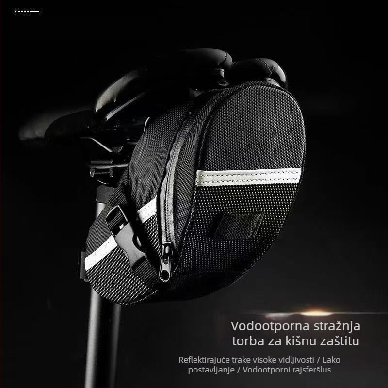 Torba za sjedalo bicikla, PVC materijal, skladištenje, model HWB001