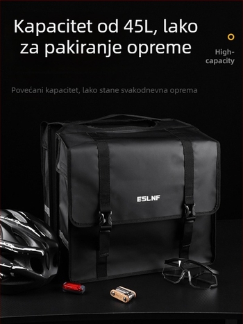 Dingtian stražnja torba za bicikl, 45L, vodootporna, PVC, model 037