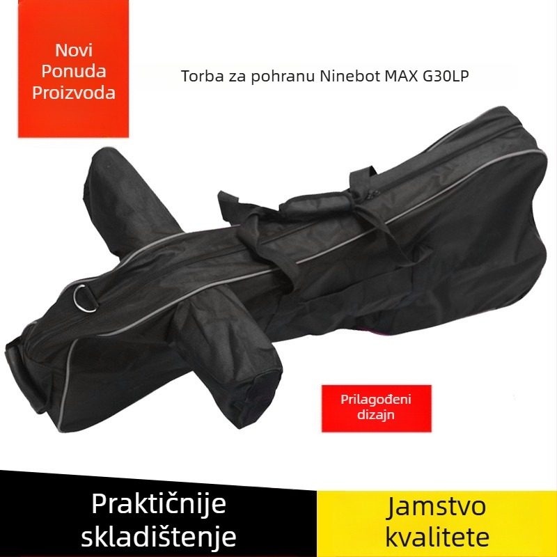 Torba za skladištenje Ninebot Max skuter – Oxford tkanina, kompatibilna s F25/F40, model Max storage bag
