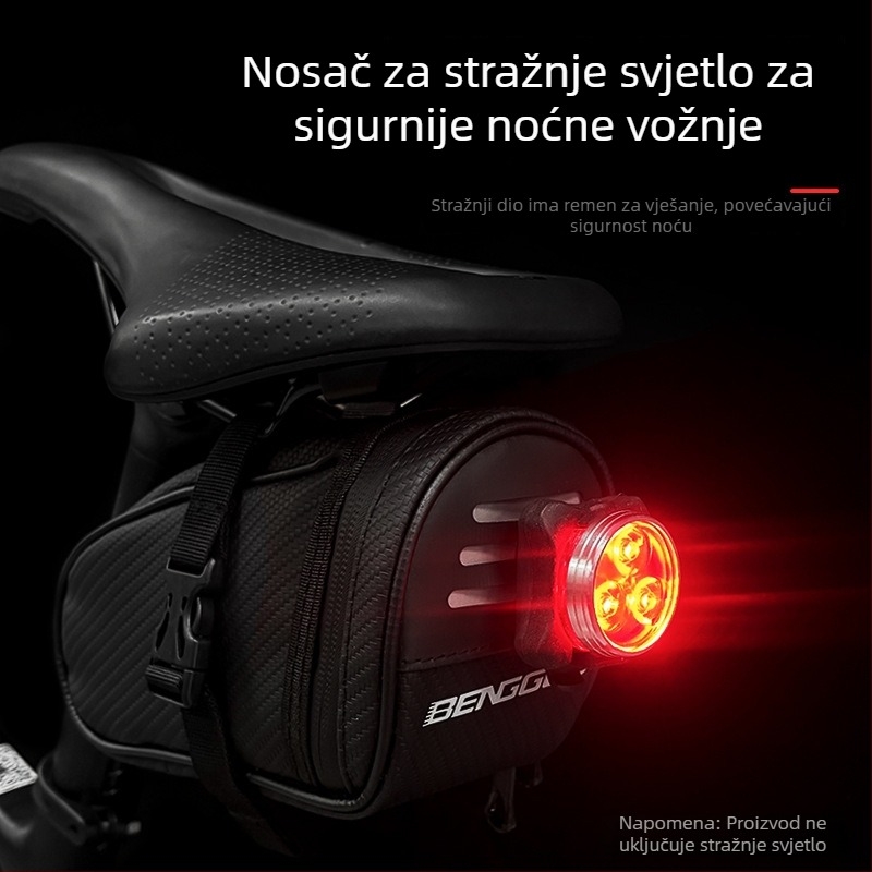 Vodootporna torba za planinski bicikl s pretincem za alate, torba za sjedalo i stražnja torba za pohranu biciklističke opreme