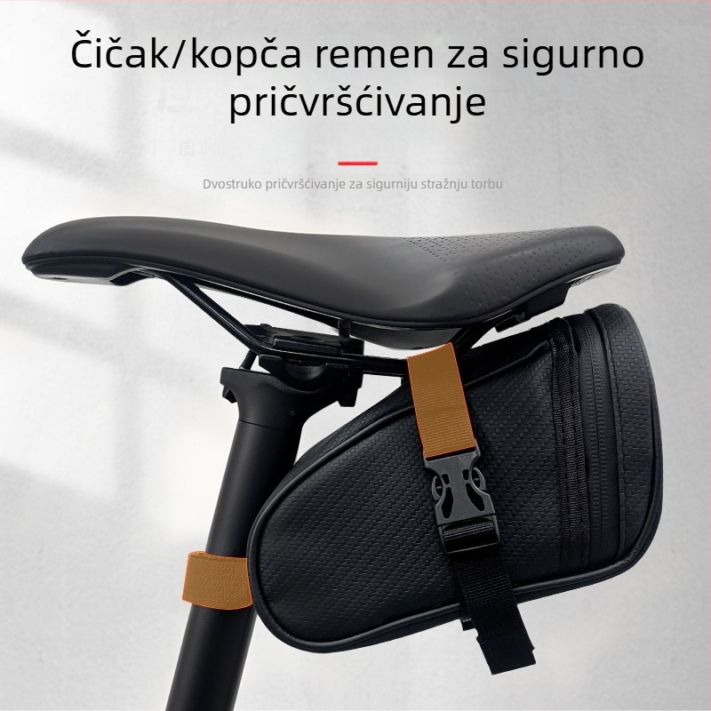 Vodootporna torba za planinski bicikl s pretincem za alate, torba za sjedalo i stražnja torba za pohranu biciklističke opreme