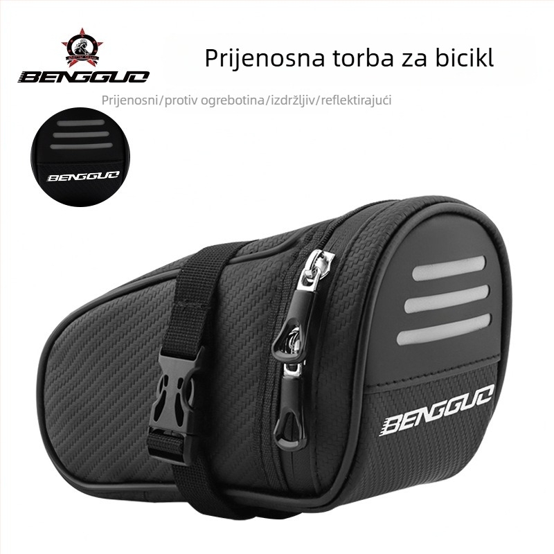 Vodootporna torba za planinski bicikl s pretincem za alate, torba za sjedalo i stražnja torba za pohranu biciklističke opreme