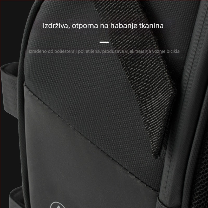 Zadnja torba za bicikl s reflektirajućim pretincem za bocu, PU koža, kapacitet 1,5 L, brenda offbondage