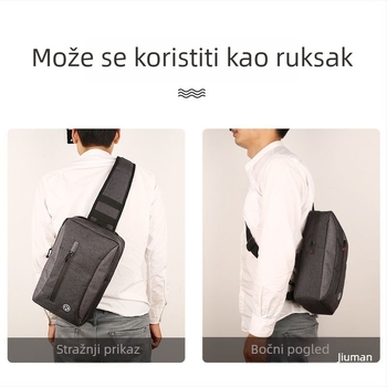 Torba za upravljač bicikla i električni skuter, cross-body prednja torba, model 566, kapacitet 4 L