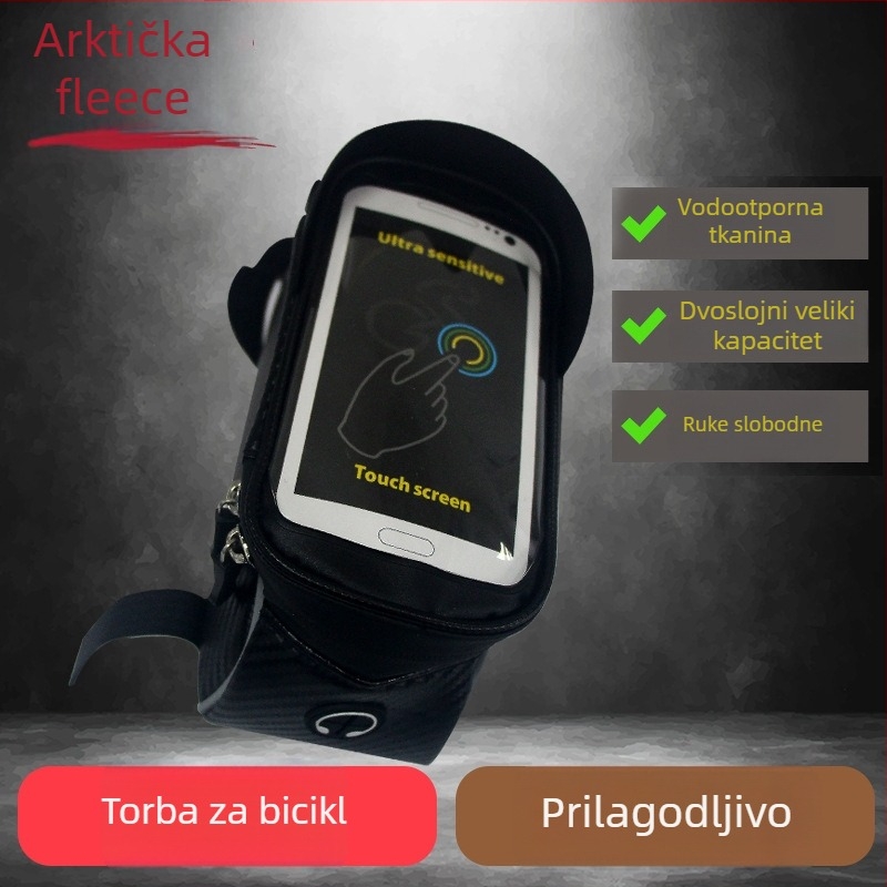 Torba za prednju okvir bicikla – Cycling Bag, Arctic Elephant; Materijal: kompozitni materijal; Marka: Arctic Elephant; Model: Cycling Bag; Kategorija: torba za bicikl